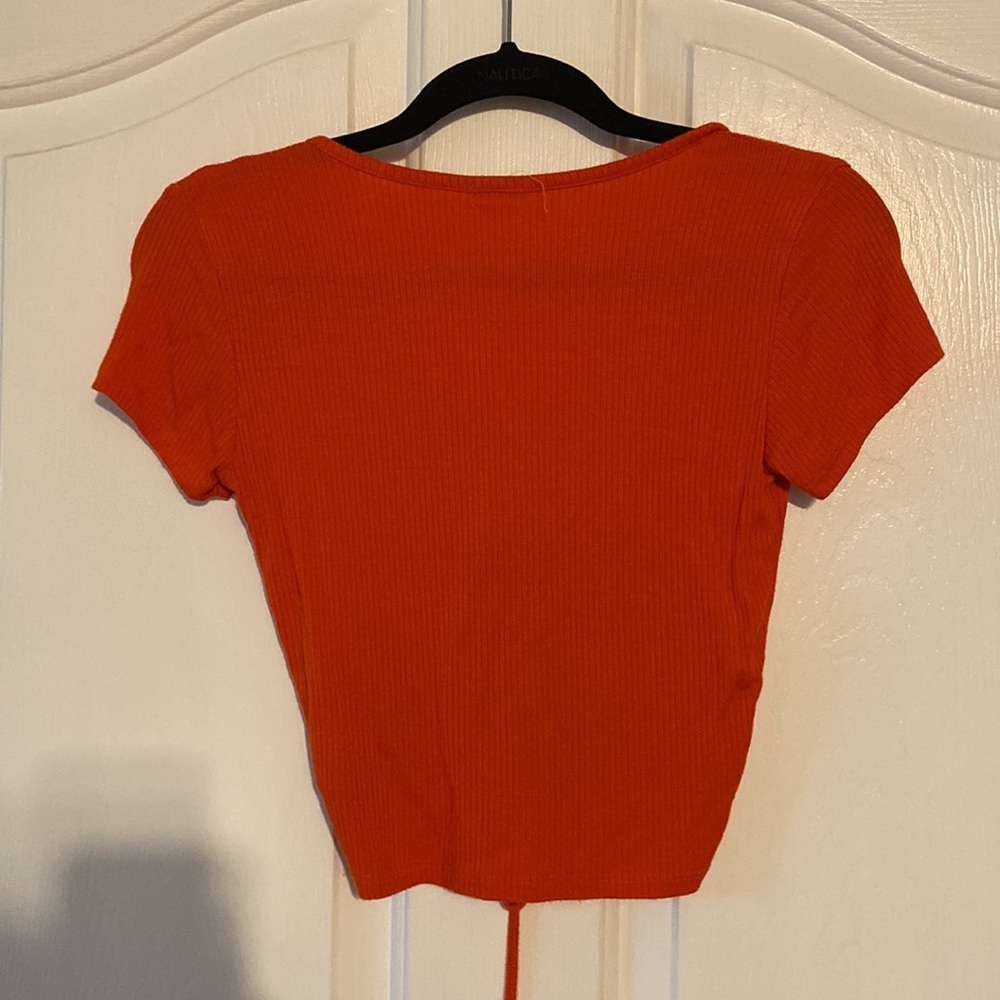 Garage Ribbed Tee w/ Drawstring - Picture 2 of 2